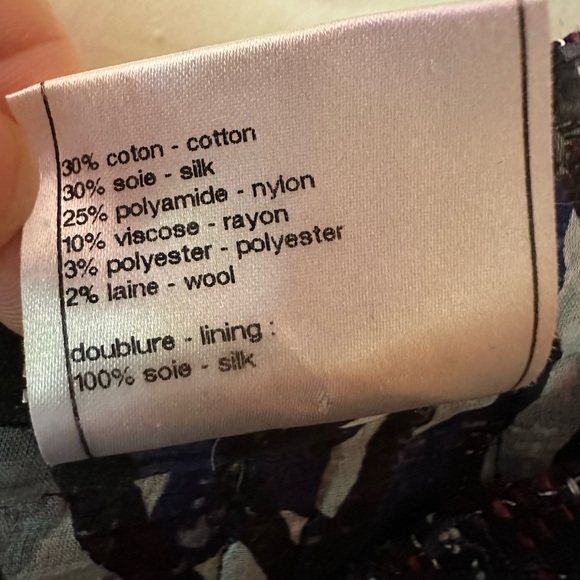 Chanel 08A Boucle Tweed Knee-Length Skirt 2008 Fall Collection by Karl Lagerfeld - Picture 11 of 16